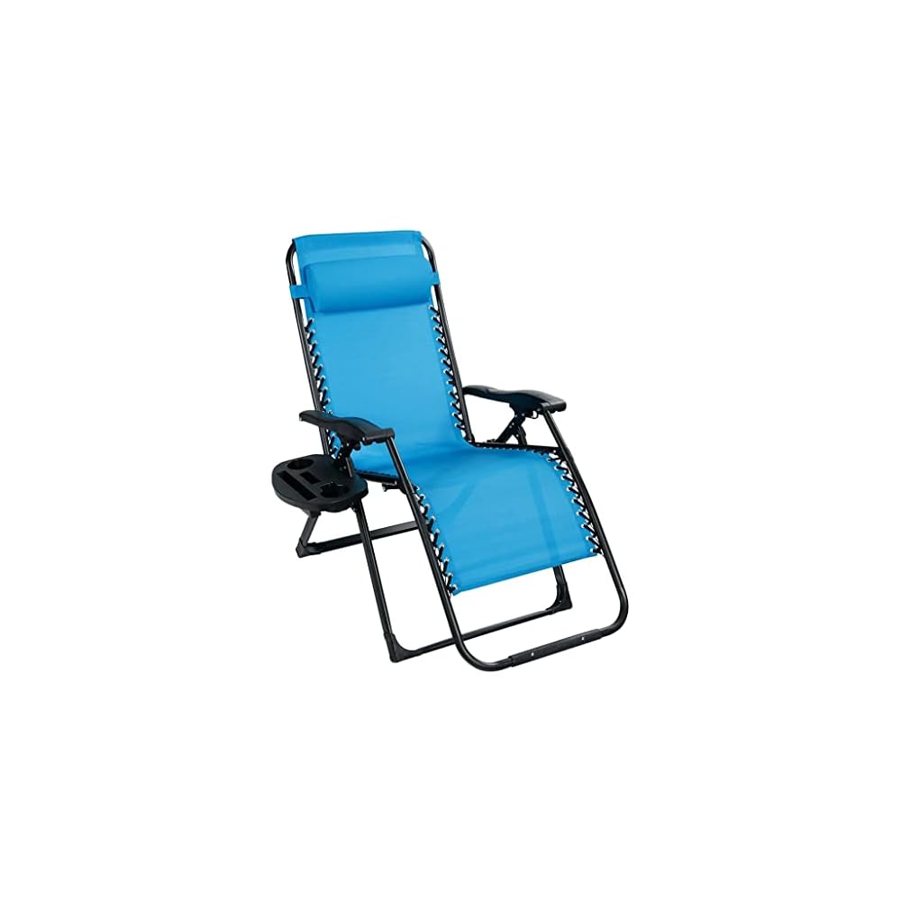 Oversized Lounge Chair Patio Heavy Duty Folding Recliner